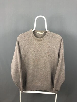 Suéter suéter de lana para hombre Lyle & Scott tejido marrón Foto 1 de 4