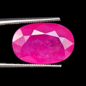 SHOLA Echt 8,49 Ct Natürlicher Rot Rosa Rubin aus Madagaskar - Picture 1 of 6