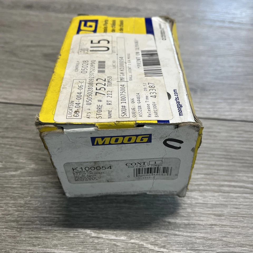 For  00-02 DODGE RAM 2500 3500 MOOG  BALL JOINT FRONT UPPER K100054 - Image 1 of 1