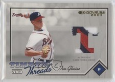 2003 Donruss Timber and Threads /225 Tom Glavine #TT48 HOF