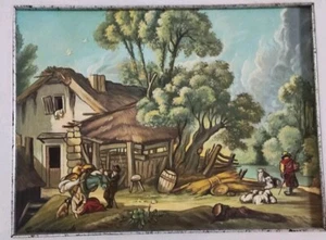 QUADRO Dipinto Olio Su Tela G. Casagrande 30*40 - Foto 1 di 9