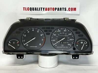 Cuadro de instrumentos de transmisión manual Acura Integra 1990-1991 225 k millas Foto 1 de 4