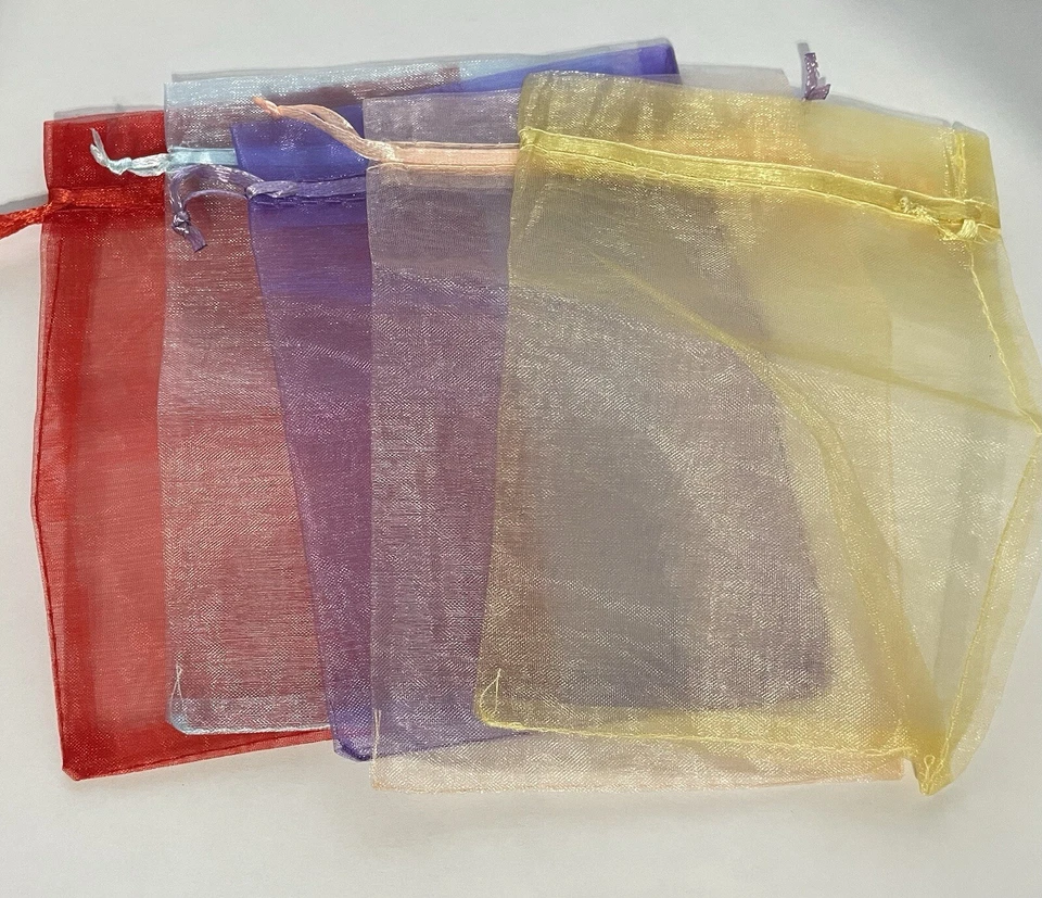 10 bolsas de organza - 4X6 Foto 1 de 1