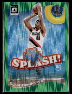 2023-24 Splash! Blazers Scoot Henderson Portland #15 - Foto 1 di 2