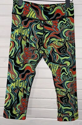 Leggings capri Zumba Wear Dri Fit para mujer talla MEDIANA sentirse bien perfectos usados en excelente estado Foto 1 de 4