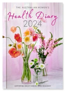 The Australian Women’s Health Diary 2024 - Breast Cancer Trails/ A5 Size - Bild 1 von 3