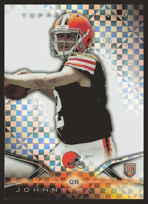 2014 Topps Platinum #126 Johnny Manziel Xfractors RC - Image 1 of 2