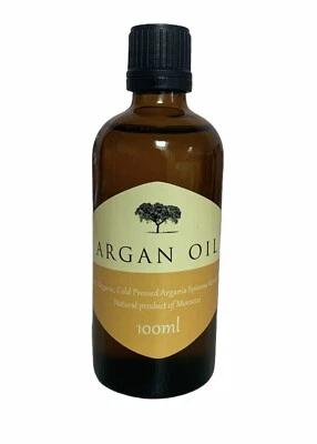 PURE ORGANIC MOROCCAN ARGAN OIL 100ML X 2, FOR HAIR, SKIN AND NAILS - Image 1 of 4