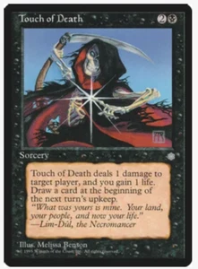 ¡JUEGO Magic the Gathering Touch of Death (x4) de colección MTG Ice Age! - Imagen 1 de 1