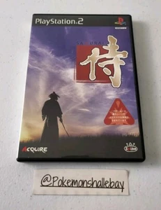 Way of the Samurai - Sony Playstation 2 (PS2) *W/ Manual - NTSC-J - Mint Disc* - Picture 1 of 3