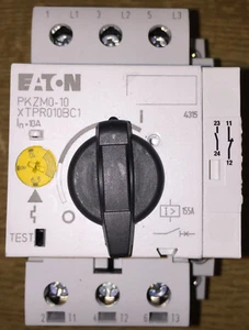 Eaton Motorschutzschalter 3p, handb. PKZM0-10 + Hilfsschalter, neu - Bild 1 von 3