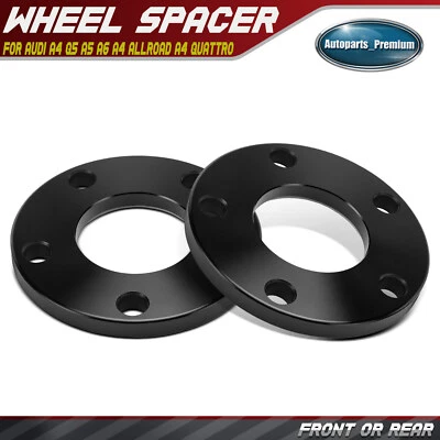 Espaçadores de roda 2 peças 5x112 66,6 mm 12 mm para Audi A4 Q5 A5 A6 A4 allroad A4 Quattro - Imagem 1 de 4