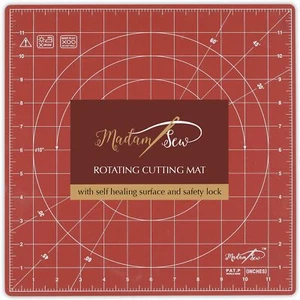 Self Healing Cutting Mat, 12x12 Rotating Cutting Mat for Quilting, Sewing and... - Picture 1 of 6