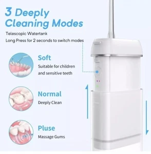 Mini Water Flosser for Teeth,USB-C Rechargeable Enpuly - Picture 1 of 4
