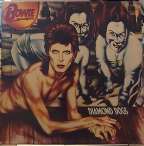 DAVID BOWIE LP DIAMOND DOGS RCA VICTOR BLACK LABEL NON GATEFOLD REBEL REBEL 1974 - Bild 1 von 2