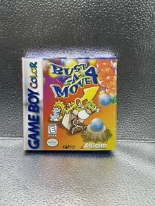 Nintendo Gameboy Color Bust A Move 4 solo scatola senza gioco o manuale - Foto 1 di 2