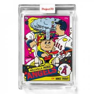 2021 TOPPS PROJECT 70 CARD #357 MIKE TROUT - BY ERMSY - Picture 1 of 2