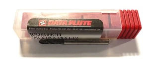 Data Flute 7/64" Miniature Carbide Ball Nose End Mill C11 Coated 3FL 33221-85-D - Picture 1 of 1