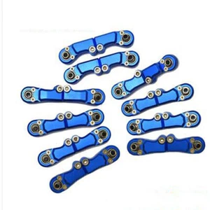 Aluminum Alloy Corrugated Foot Trolley Foot for 1/6 SCX6 RCCar Rod - Picture 1 of 8