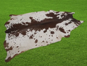 100% New Cowhide Rugs Area Cow Skin Leather (63" x 66") Cow hide SA-2294 - Picture 1 of 3