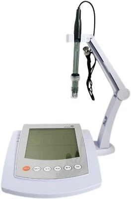 Laboratory PH Conductivity Meter TDS mV ℃/℉ USB Communication Output Benchtop - Image 1 of 4