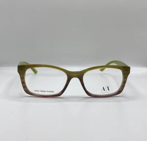 ARMANI EXCHANGE AX 232 0D9N OCCHIALI IN PLASTICA OMBRE VERDE MONTATURA NUOVI 50-16-140 - Foto 1 di 5