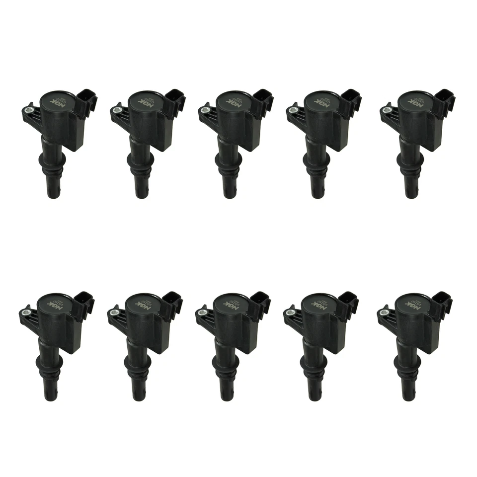 Комплект из 10 катушек зажигания NGK COP для Ford F-250 F-350 F-450 F-550 SD F53 6,8 л V10 - Изображение 1 из 1
