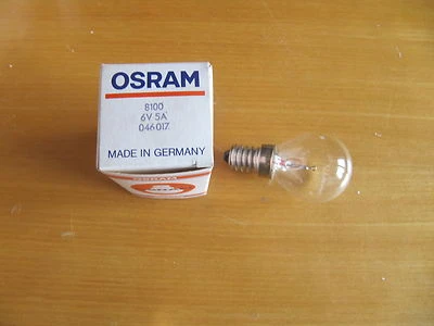 ORIGINAL OSRAM PROJEKTOR - TONFILM - LAMPE 8100 6V 5A 30V 4050300342122 046017 - Bild 1 von 3