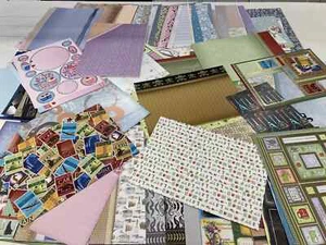Enorme enorme lotto di lavoro pacchetto topper per carte di carta creazione di carte arti e mestieri 4 kg (C) - Foto 1 di 3