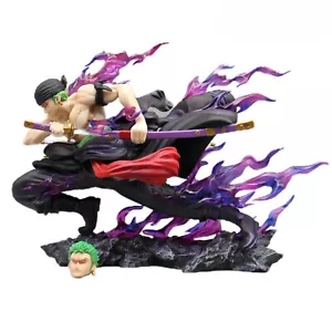 Anime One Piece POP Roronoa Zoro Slide Drift Rush Fight 17 cm Estatua GK Figura - Imagen 1 de 16