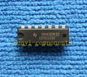 5pcs CD4016BE CD4016 CMOS QUAD BILATERAL SWITCH DIP-14 NEW - Picture 1 of 1