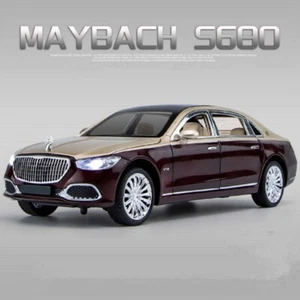 1/22 Maybach S680 Alloy Car Model Diecast Metal Toy Vehicle Childrens Gift Kids - Picture 1 of 26