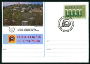 CHIPRE CHIPRE TARJETA EXPOSICIÓN 1984 PHILATELIA EUROPA CEPT m4342 - Imagen 1 de 2