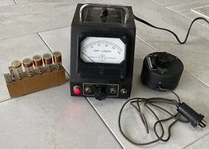U.S. AIR FORCE MESSUNGEN CORP MODELL 59 MEGACYCLES GRID DIP CURRENT METER - Bild 1 von 24