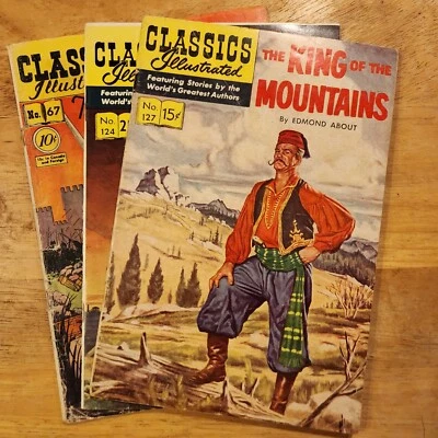 Classics Illustrated War of Worlds 169 #11, Scottish Chiefs 67 #1, King of Mount - Image 1 of 4