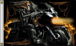 BANDERA DE MOTOCICLETA DEDO BAGGER (3' X 5') MC BANDERA - Imagen 1 de 1