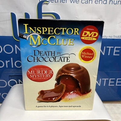 Inspector McClue Death By Chocolate Murder Mystery DVD Game Christmas Gift - Image 1 of 4