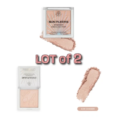 Lot of 2 BH Los Angeles Sun Flecks Powder Highlighter Sun Chaser | Women Makeup - Image 1 of 2