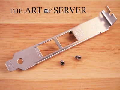 Full Profile PCI bracket for Intel X540-T2 dual 10GBaseT RJ-45 ports - Image 1 of 2