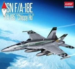 ACADEMY 1/72 USN F/A-18E VFA-195 CHIPPY HO - Immagine 1 di 4
