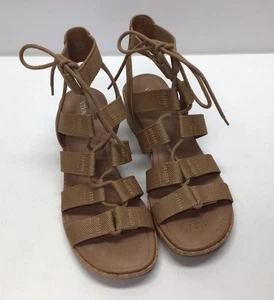 Vivaia Heidi Keilabsatz Sandalen Schuhe mandelförmige Spitze Gr. 42 US 10,5 Korkabsatz - Bild 1 von 11