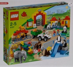 LEGO Duplo 6157 Big Zoo Hard To Find Sealed Retired Brand NEW!!! SEALED!