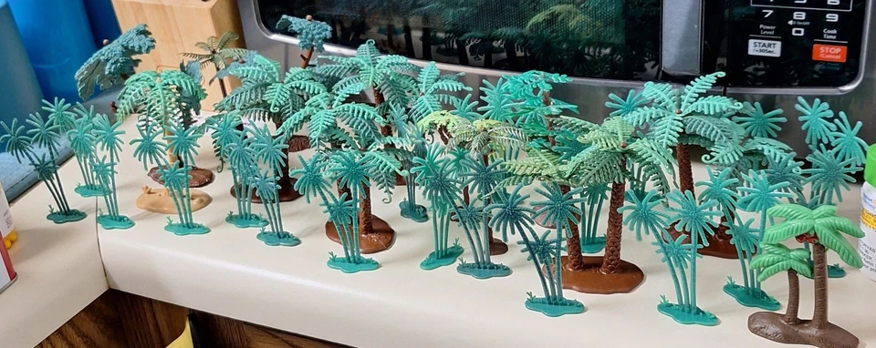 Фольга в масштабе 1:32 для демонстрации игрушечных солдатиков и диорам 30+ шт. - Изображение 1 из 1