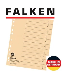 Falken Trennblätter DIN A4 Chamois 10 - 800 Stück für Ordner Hefter Ringbücher - Bild 1 von 12