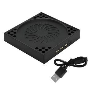 3-Port USB Cooling Fan Vertical Stand Mount Cooler For Xbox Series X Game Host B - Picture 1 of 11