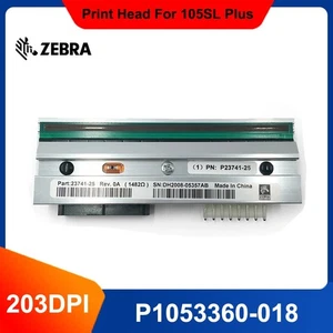 Neu Druckkopf für Zebra 105SL Plus Thermo Etikettendrucker 203dpi P1053360-018 - Bild 1 von 7