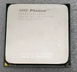 AMD Phenom X4 9850 B.E. HD985ZXAJ4BGH 2,5 GHz Quad Core Sockel AM2+ CPU 125W - Bild 1 von 1