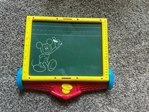 Vintage 1980 Mickey Mouse Magnetic Chalkboard - Picture 1 of 7