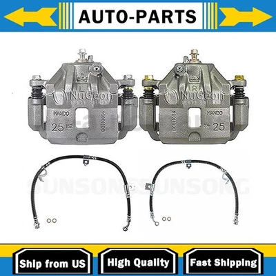 Front Brake Line Front Caliper Fits Hyundai Sonata 2.7L 2.4L Foto 1 de 4