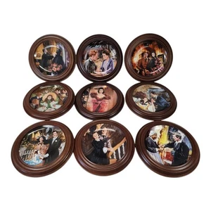 Vintage Gone With the Wind~ 50th~Golden Anniversary Series, Fine China Plates - Picture 1 of 22
